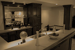 Rowe Carpentry: Princeton Home Bar